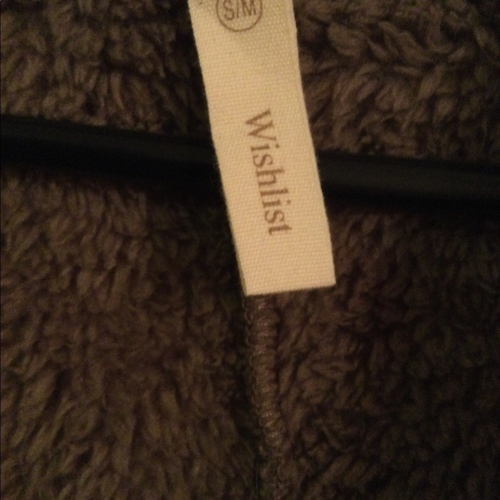 S O L D teddy sherpa jacket